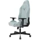 Кресло игровое Knight N1 Fabric серо-голубой Light-28 с подголов. крестов. металл. Фото товара с разных ракурсов.