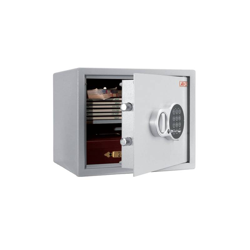 Сейф мебельный AIKO "T-28 EL", 280х350х300 мм, 8,3 кг, электронный замок, крепление к стене главное фото